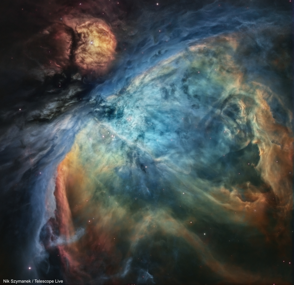 M42 Orion Nebula Narrowband | Telescope Live